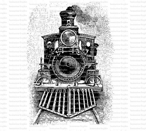 old train clip art train image steam engine locomotive graphic