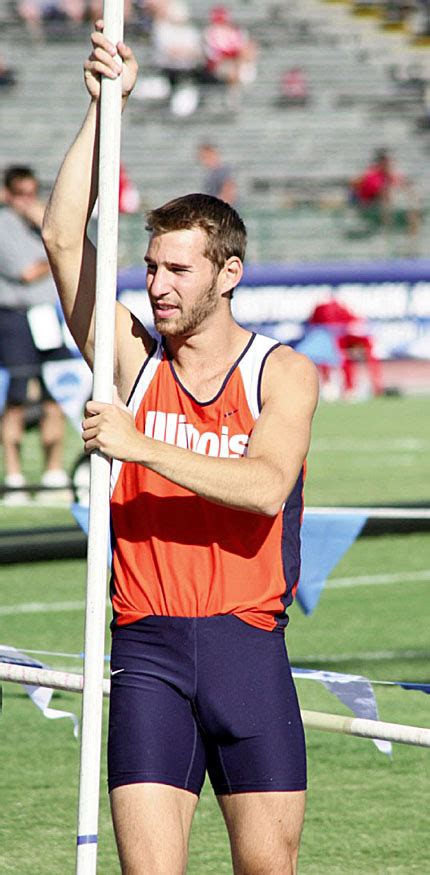 college pole vaulter andrew zollner gets naked and shows