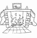 Chimenea Lagerfeuer Mantel Chimeneas Fireplace Flammen Colorea Malvorlagen Malvorlage Beliebt Misti Llamas Gratismalvorlagen sketch template