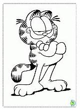 Coloring Garfield Dinokids Pages sketch template