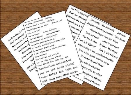 printable words sayings  journals craft space ideas