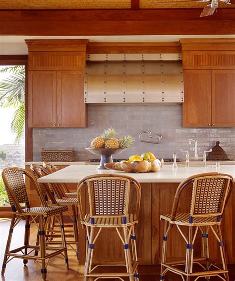 essential design elements   tropical style kitchen ocean home magazine