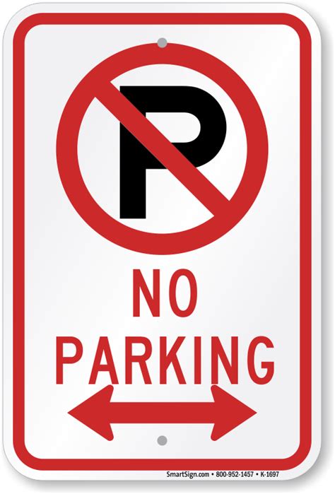 parking sign  arrow sku
