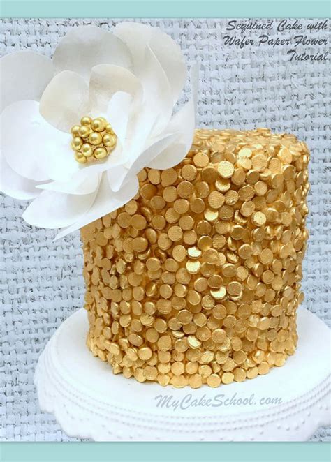 sequin cake ideas  pinterest gold cake glitter cake  golden birthday cakes