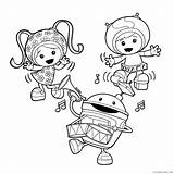 Umizoomi Coloring4free Pages sketch template