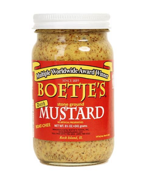 pack boetjes stone ground mustard boetje foods