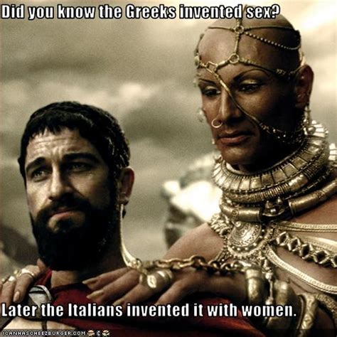did you know the greeks invented sex later the italians