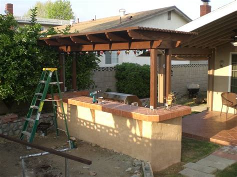 build a backyard barbecue