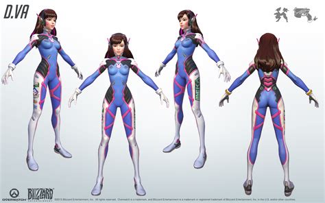 d va overwatch close look at model d va overwatch overwatch