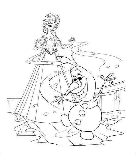anna frozen coloring page coloringbay