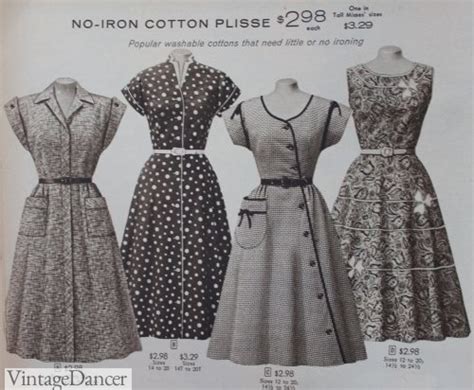1950s House Dresses And Aprons History