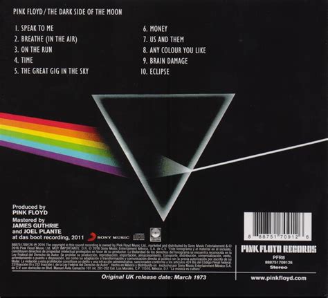 The Dark Side Of The Moon Pink Floyd Disco Cd Nuevo 209 00 En