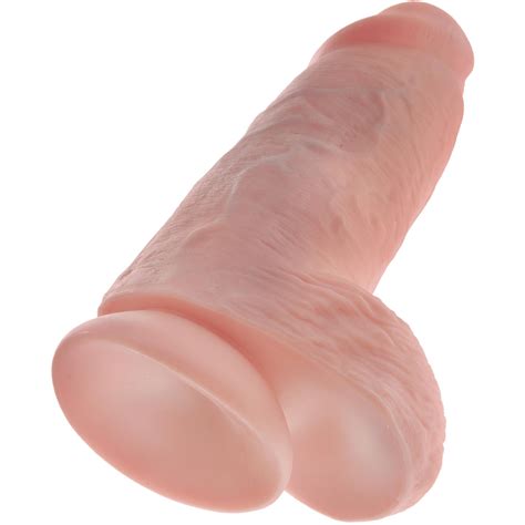 king cock 9 chubby realistic cock flesh sex toys at
