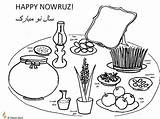 Coloring Pages Persian Activities Haft Kids Seen Year Iranian Crafts Nowruz Norooz Haftseen Activity Sin Iran Table Sheet Drawing Craft sketch template