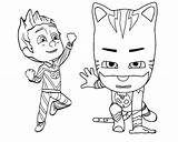 Pj Catboy Mewarnai Jr Romeo Ninjalinos Coloringpagesfortoddlers sketch template