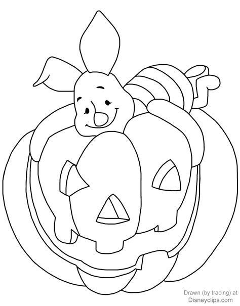 disney halloween coloring pages  pumpkin  mouse halloween