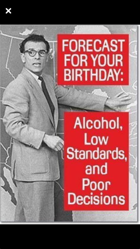 Forecast For Your Birthday With Images Birthday Humor