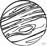 Jupiter Coloring Pages Drawing Silhouettes Printable sketch template
