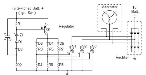 pin regulator rectifier wiring diagram oem voltage regulator rectifier   pin  cc