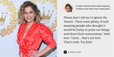Candace Cameron Bure About Response To Haters Of Her New