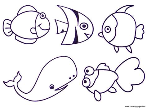 coloring pages  sea animalsbb coloring page printable