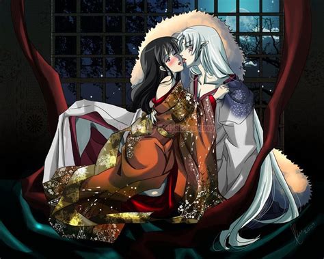 168 best images about kagome and sesshomaru on pinterest