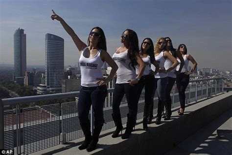 Mexican Air Stewardesses Do A Calendar Girls By Posing