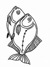 Piranha Coloring Library Clipart Pescados Grandes Dibujos sketch template