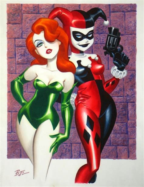 examining friendship and romance between harley quinn and poison ivy