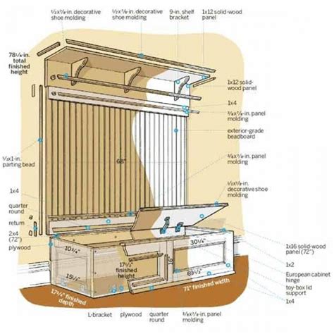 mudroom storage bench plans decor ideasdecor ideas