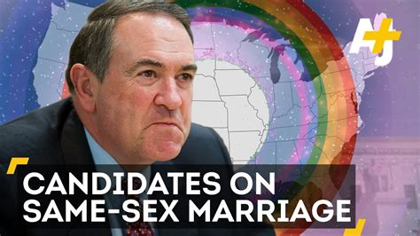 presidential candidates on the same sex marriage decision youtube