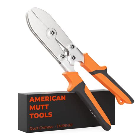 buy american mutt tools  blade sheet metal crimper crimp  gauge