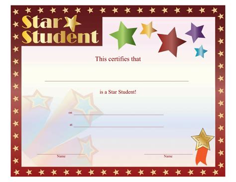 student certificates  printable certificates blank certificate