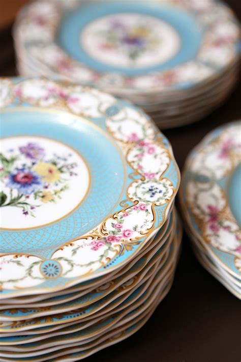 ornate china colorful patterns