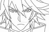 Ragna Bloodedge Lineart Favourites sketch template