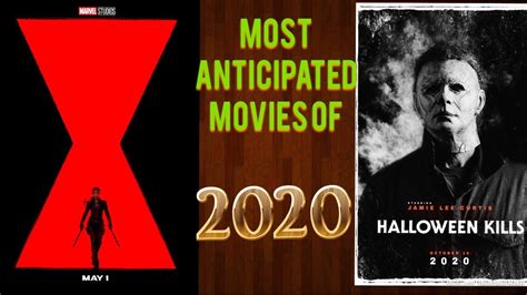 my top 10 most anticipated movies of 2020 youtube