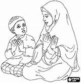 Coloring Pages Islamic Muslim Printable Getcolorings Kids Getdrawings Color Colorings sketch template