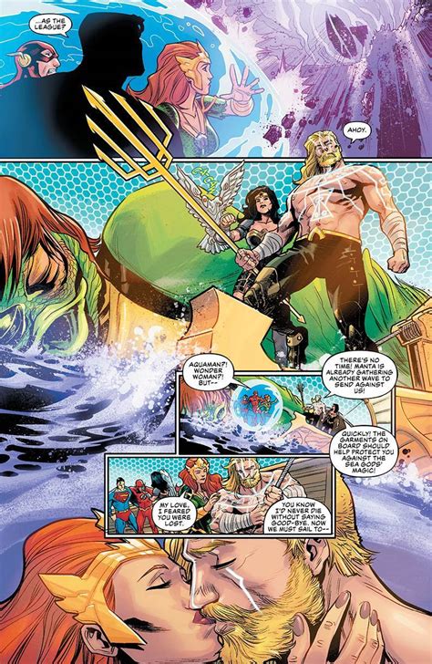 Review Aquaman Justice League Drowned Earth 1 Is Smooth Sailing