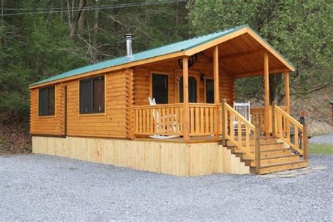 sixteen    park model cabins    buy   log cabin hub