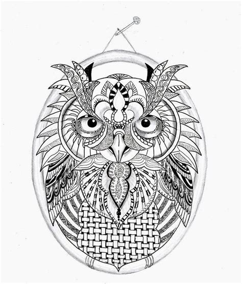 images  owl coloring pages  pinterest coloring