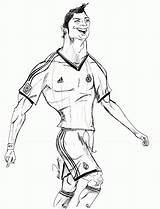Ronaldo Cristiano Coloring Pages Soccer Messi Jersey Drawing Clipart Printable Vs Color Cliparts Getcolorings Christiano Getdrawings Popular Logo Coloringhome Print sketch template