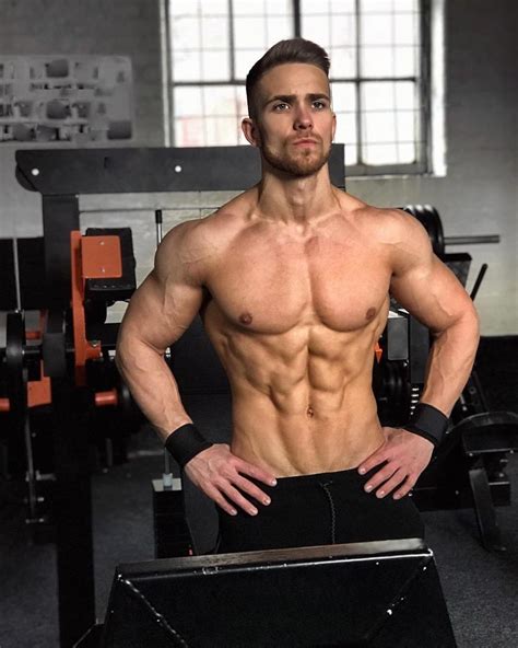 Shirtless Gym Hunk With Abs Josh Coburn Pictures