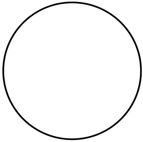 circle template circle printable circles