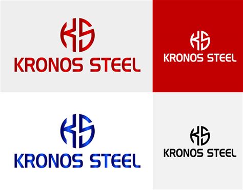 steel company logo  behance