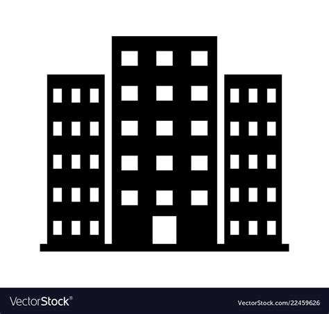 office building icon royalty  vector image
