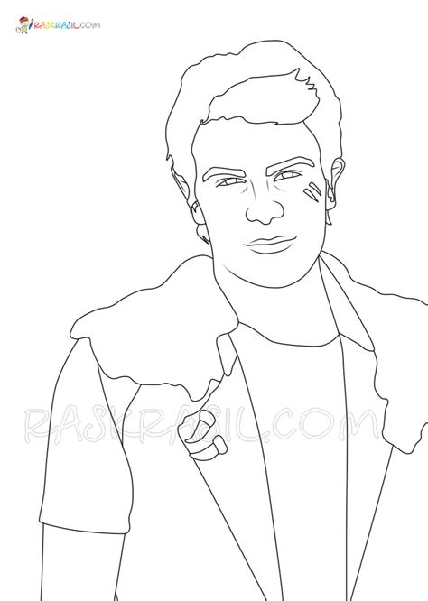 disney zombies  coloring pages printable disney zombies  addison
