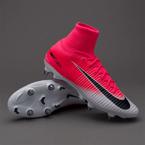 nike mercurial superfly  sg pro mens boots soft ground race pinkblackwhite