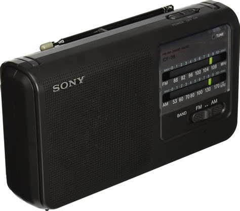 amazon sony portable amfm radio black sony