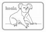 Australian Animals Colouring Pages Sheets Coloring Preview sketch template