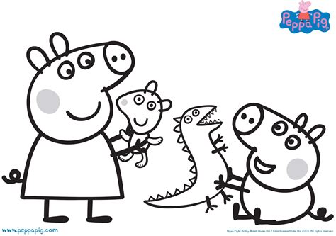 wwwpeppa pig coloring pages  images peppa pig coloring pages